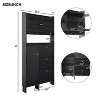 Multi-functional Shoe Racks with 3 Flip Drawers, Shoe Cabinet with Open Storage Space - The Pop Home - 3 of 4