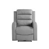 Relax-A-Lounger Alpine Power Recliner Gray Vegan Leather - 2 of 4