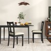 Tangkula Set of 4 Upholstered Wooden Dining Chair w/ Seat Storage Space - 2 of 4