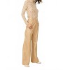 Women's Carmela Leather Pants - line and dot - 3 of 4