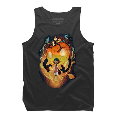Men's Design By Humans Halloween Spirit By AshenWorks Tank Top