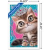 Trends International Animal Club - Kitten in a Tiara Framed Wall Poster Prints - 3 of 4