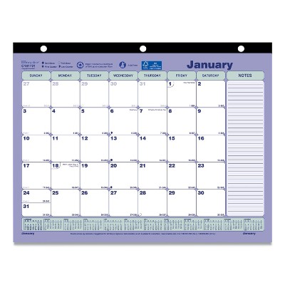Brownline Monthly Desk Pad Calendar 11 x 8.5 2022 C181721