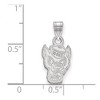 Black Bow Jewelry 14k White Gold North Carolina State Wolfpack NCAA Small Pendant - 2 of 3