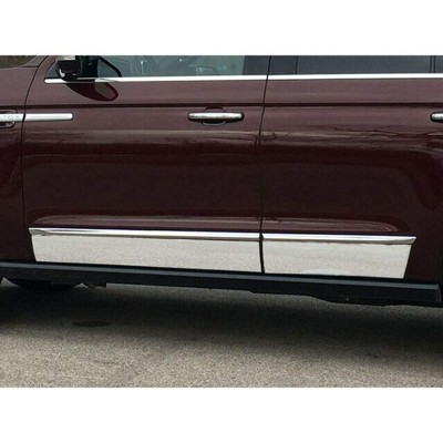 QAA Stainless Steel Rocker Panel Trim 4Pc Fits 2018-2024 Lincoln Navigator TH58655 QAA