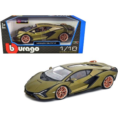 1/18 LAMBORGHINI SIAN Hybride - Verte BBurago en multicolore