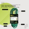 GoGreen Power (GG-13718GN) 16/3 SJTW Outdoor Extension Cord, Lighted End, Green - 3 of 4