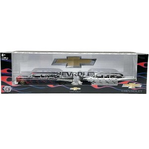 M2 Machines Auto Haulers 1957 Chevy Bel Air & 1957 Chevy Bel Air Stretched Limo - 1 of 3
