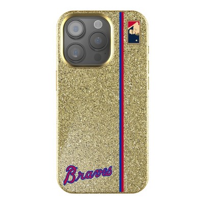 Keyscaper MLB Cooperstown East Teams Sidebar Gold Bling Cell Phone Case for Apple iPhone