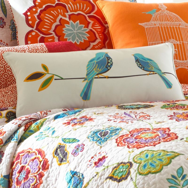Abigail Birds Decorative Pillow - Levtex Home, 2 of 4