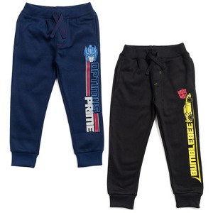 Transformers Optimus Prime Bumblebee Fleece 2 Pack Pants Little Kid to Big Kid - 1 of 4