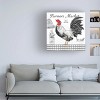 Jean Plout 'Plaid Country Rooster B' Canvas Art - 3 of 4