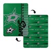 NHL Dallas Stars Double Sided Cloud Throw Blanket: Plush Team Logo Sports Design - 3 of 3
