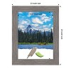 Amanti Art Pinstripe Plank Grey Picture Frame - 4 of 4