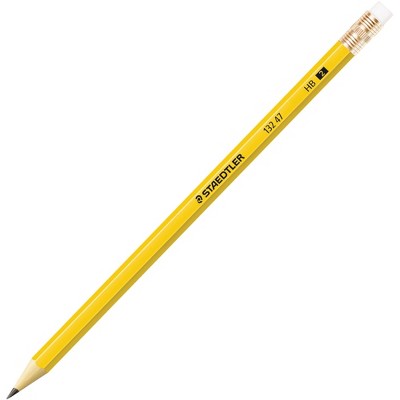 Staedtler Pencils No. 2 HB Pre-Sharpened 12/DZ Yellow 13247C12A6TH