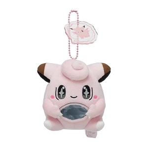 Pokemon Center Original Mascot SHINKA NO ISHI Pippi & Iushi with Pippi ? Pixie - 1 of 4