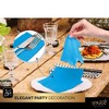 SparkSettings Beverage Napkins, 5” x 5” 2 Ply Paper Napkins, Pack of 100 - 2 of 4