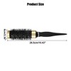 Unique Bargains Nano Thermal Ceramic Round Hair Brush Black 1.57" 1 Pc - 4 of 4