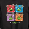 Boys' - Teenage Mutant Ninja Turtles - Reindeer Turtles Graphic Long Sleeve Fleece Sweatshirt - 2 of 4