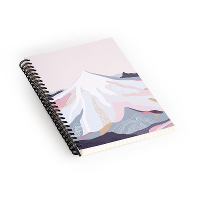 Iveta Abolina Off The Grid Purple Spiral Notebook - Deny Designs