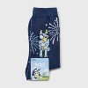 Women's Bluey 'Hooray' Americana Crew Socks - Navy Blue 4-10 - 2 of 4