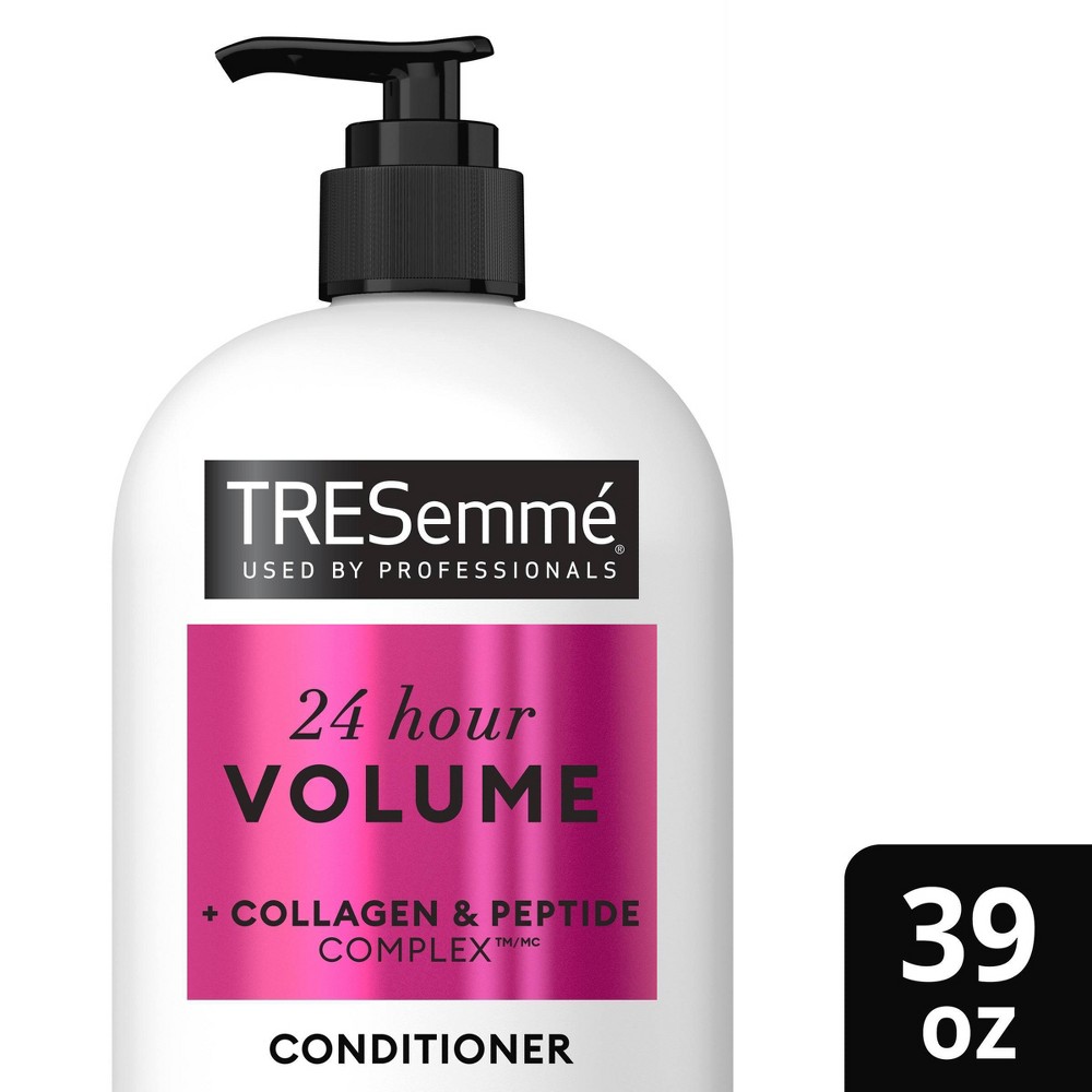 Photos - Hair Product TRESemme 24 Hour Volume Conditioner For Fine Hair with Pump - 39 fl oz 