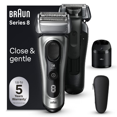 BRAUN SERIES 8-8567CC RECHARGEABLE WET & DRY SHAVER + SMARTCARE CENTER