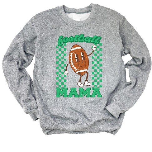 Simply Sage Market Women s Graphic Sweatshirt Checkered Football