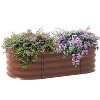 Vince Raised Garden Bed with Legs, Self-Watering Planter Box for Flowers, Herbs and Vegetables, Outdoor Furniture - The Pop Home - 2 of 4