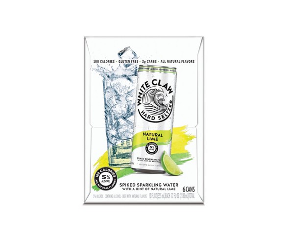 White Claw Natural Lime - 6pk / 12 fl oz Cans