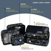 DC Comics Batman Packing Cube Set - Batman, Robin, Superman, Joker - 5 Piece Packing Cube Travel Essential - Luggage Organizer Set - 2 of 4