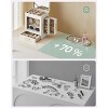 SONGMICS 5-Tier Jewelry Box with Glass Window Jewelry Storage Organizer with 3 Side Drawers & Big Mirror - 4 of 4