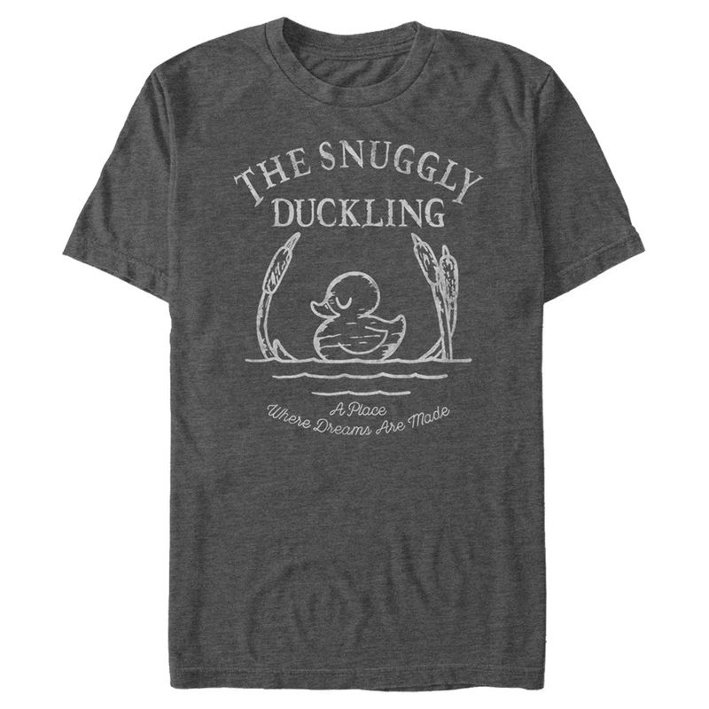 Men's Tangled Snuggly Duckling Motto T-Shirt, 1 of 3