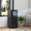HOMCOM 8000 BTU Portable Air Conditioner with Sleep, Remote, 24H Timer On/Off, Window Kit, Up to 345 Sq.Ft., Black - 3 of 4