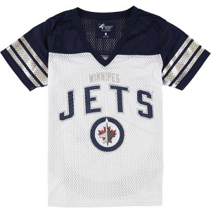 G-III Sports Womens Winnipeg Jets Jersey, White, Medium - 1 of 2
