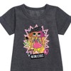 Girls' - LOL Surprise! - Neonlicious Graphic Short Sleeve Fleece Dress - 2 of 3