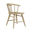 Jofran,Fitz Traditional Solid Wood Curved Back Spindle Dining Chair (Set of 2) - 2 of 4