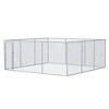 PawHut Dog Playpen for Small Dogs & Medium Large Dogs, Outdoor Playpen Dog Exercise Pen with Anti-Jumping Height, Dog Run Enclosure - 4 of 4