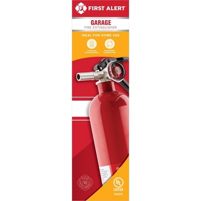 First Alert GARAGE10 Garage BC Rechargable Fire Extinguisher