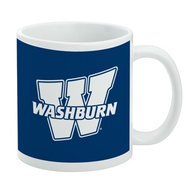 Washburn University Primary Logo Ceramic Coffee Mug Novelty Gift Mugs for Coffee Tea and Hot Drinks 11oz White