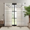 DSVIMOY Curtain Panels, Cotton Printed Curtain Panel with tassel trim and Lining for Living Room, Bedroom, Multicolor, 84"*50"*0.13" - 3 of 4