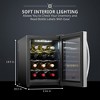 Schmecke 12 Bottle Thermoelectric Wine Cooler Fridge Mini Refrigerator - 3 of 4