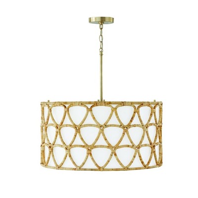 Capital Lighting Tulum 4 - Light Pendant in  Matte Brass