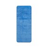 Microfiber Memory Foam Bathmat - Oversized Padded Nonslip Accent Rug for Bathroom, Kitchen, Laundry Room, Wave Pattern by Hastings Home (Blue) - 3 of 4