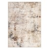 Washable Non-Slip Area Rugs: Modern Abstract Neutral Carpet, Soft Stain Resistant Rugs for Living Room, Bedroom, Home, Office - 2 of 4