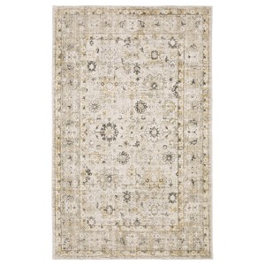 Oriental Weavers Windham WIN02 Beige / Gold Indoor Area Rug - 2'6" x 10' - 1 of 4
