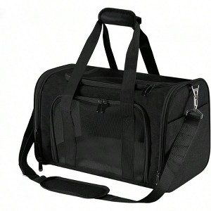 BABYYER Travel in Style: Portable Pet Carrier for Small Pets up to 15 Lbs- Airline Approved, Collapsible & Comfortable cat - 1 of 4