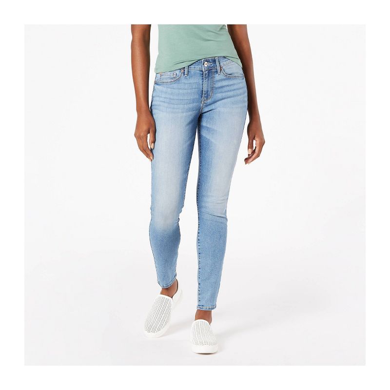 Denizen® From Levi's® Women's Mid-rise Skinny Jeans - Daybreak 16 Short :  Target