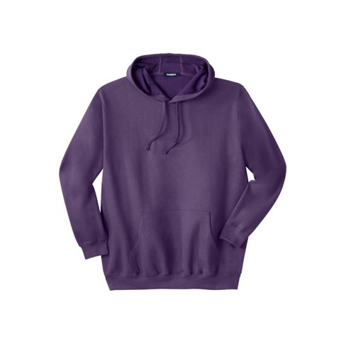 Kingsize Men's Big & Tall Fleece Pullover Hoodie - Tall - 4xl