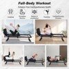 Foldable Pilates Equipment for Home Workouts,Pilates Reformer Machine for Home Gym,Pilates Exercise Equipment with Jump Board,Color Cords Set of 2 - 2 of 4